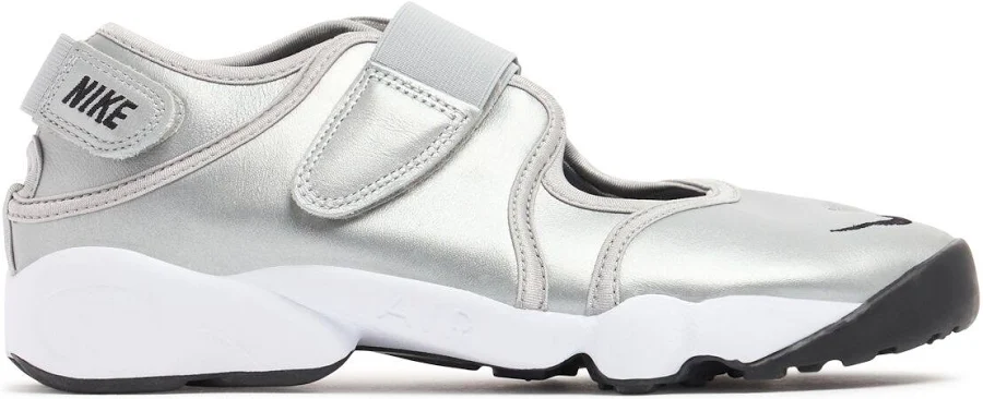 Nike Women Air Rift Sneakers Silver 5