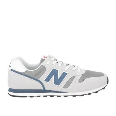New Balance 373 Man Sneakers Light grey Size 8.5 Leather, Textile fibers