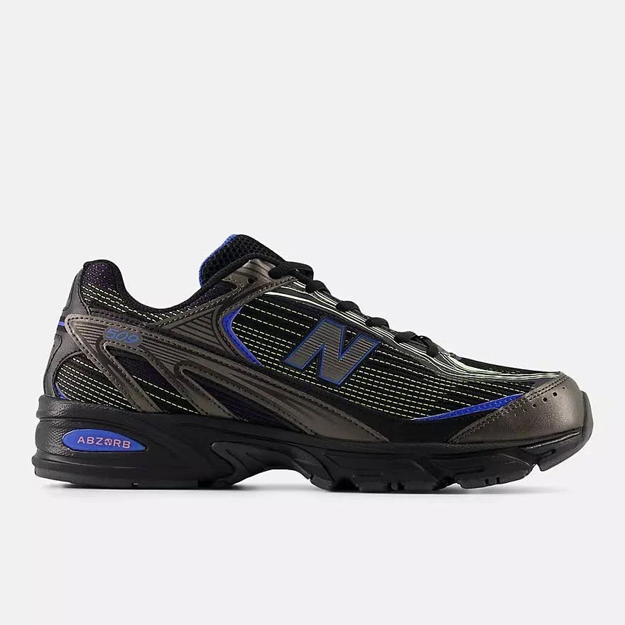 New Balance | 509 | Unisex | Size: M10 / W11.5 | Color: Black With Blue Bird And Afterglow