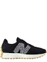 New Balance New Balance's 327 Animal Print Trainers - Black