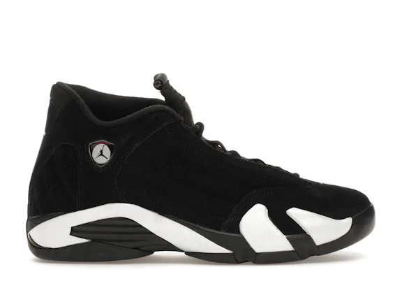 Jordan 14 Retro en negro y blanco