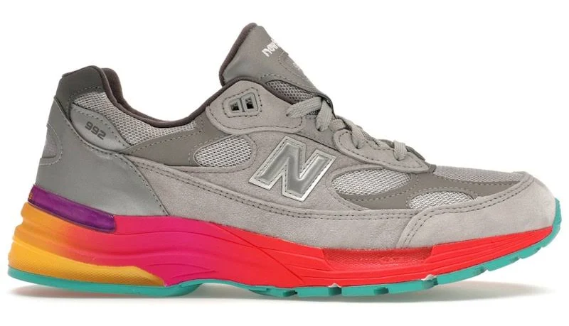 New Balance Mens 992 Casual Shoes in Grey/Grey