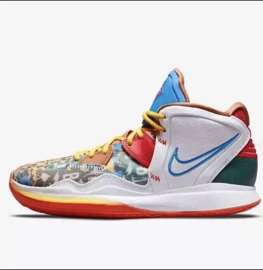 Nike Kyrie Infinity 'ky-d' White/red/yellow Cz0204-100 Men's Size 11