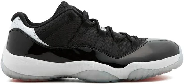 Jordan - Air Jordan 11 Retro Low "Infrared" sneakers - unisex - Calf Leather - 10.5 - Black