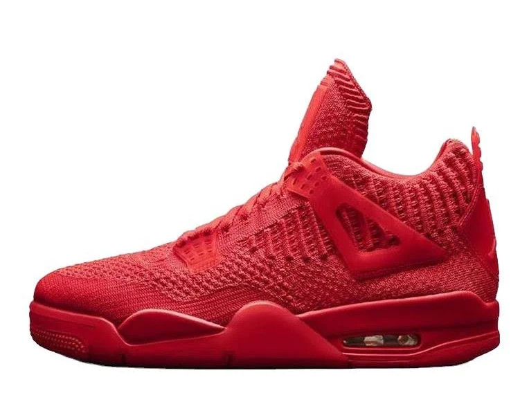 Jordan 4 Flyknit 'university Red - University Red/black