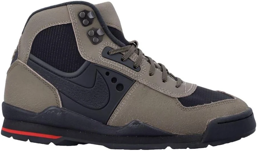 Nike Baltoro Qs Nylon And Suede High Top Men Sneakers - Military