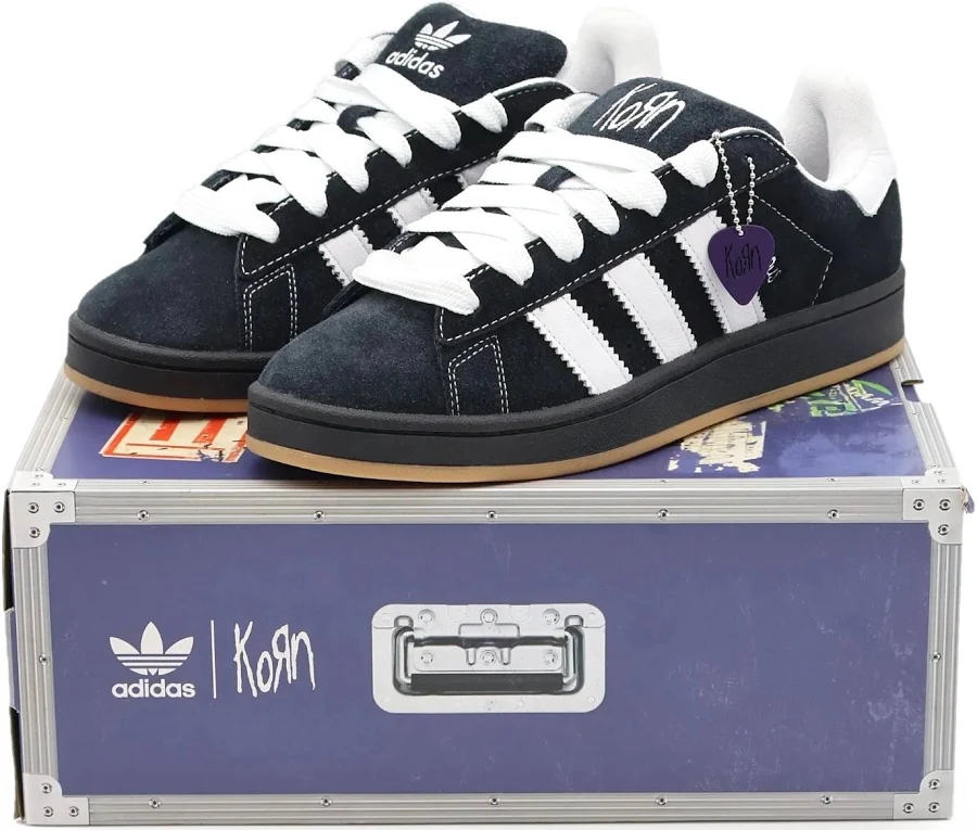 Ig0792 Korn Adidas Originals Campus '00s Black White Gum (men's)