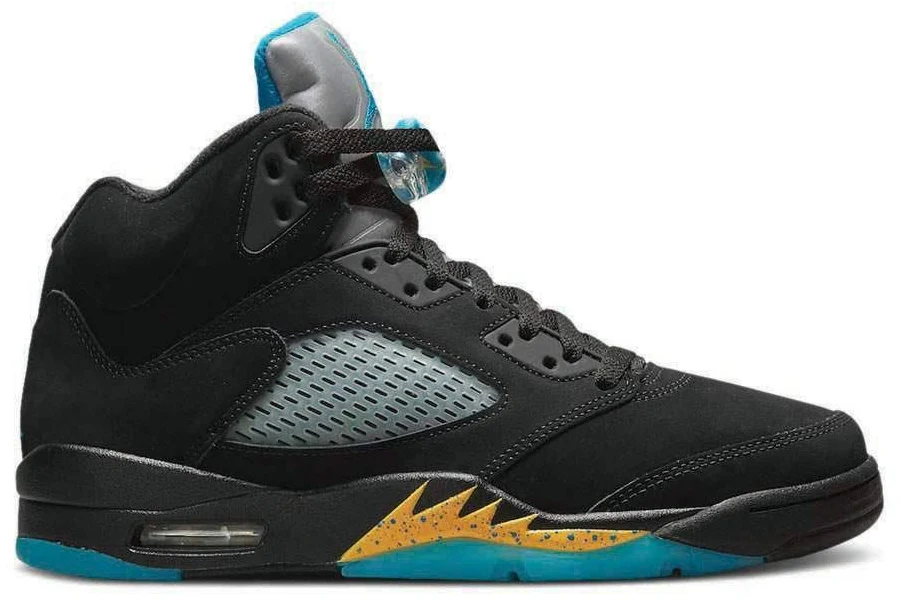 Air Jordan 5 Retro ‘Aqua’ Unfading Sneaker
