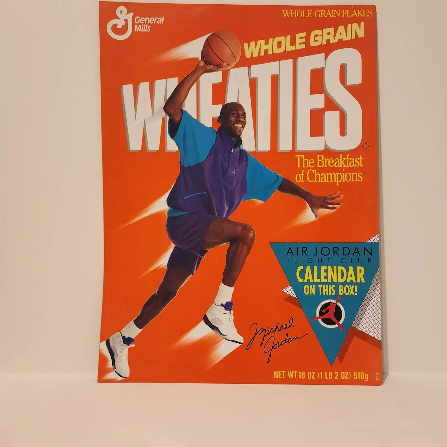 Wheaties Air Jordan Flight Club Calendar Michael Jordan