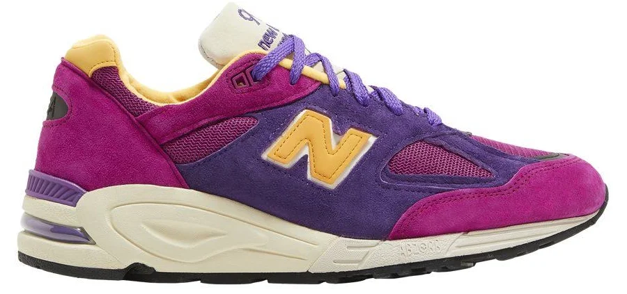 New Balance Men's Purple Made in USA 990v2 Sneakers