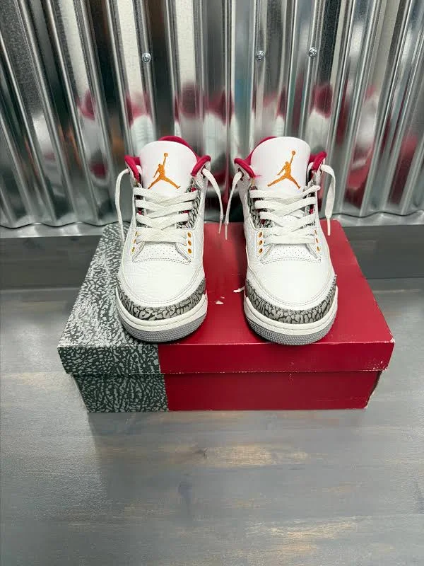 Jordan 3 Cardinal Red1