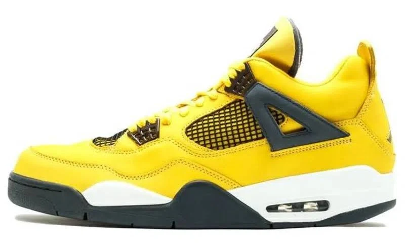 4 Retro Ls 'lightning' In Yellow