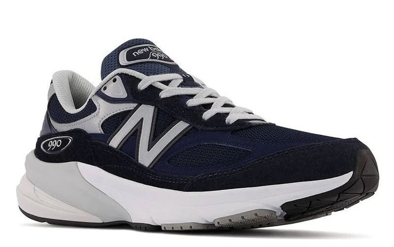 New Balance MADE in USA 990v6 Men's Navy with White Running Shoes