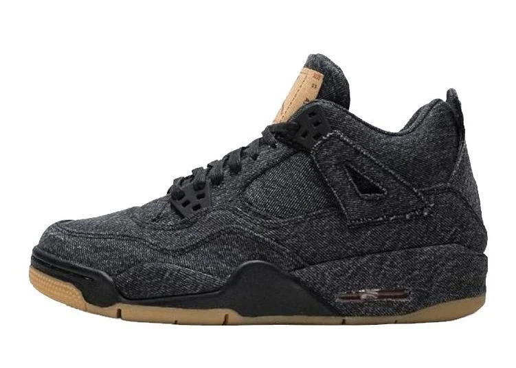 Jordan 4 Retro Nrg X Levi's - Black Denim