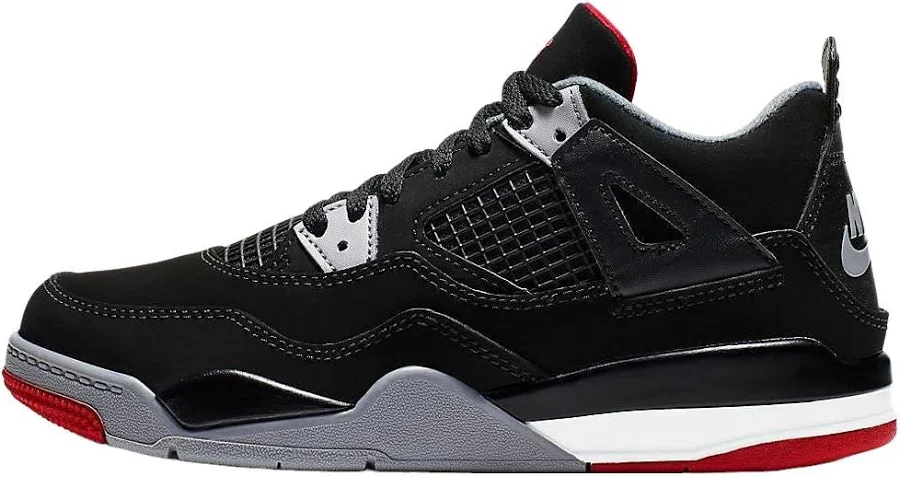 Jordan 4 Retro Og 'bred' 2019 - Black/fire Red-cement Grey-summit White