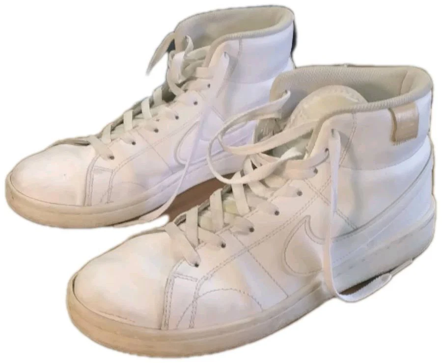 Womens Nike Court Royal 2 Mid Sneakers White Size 9.5
