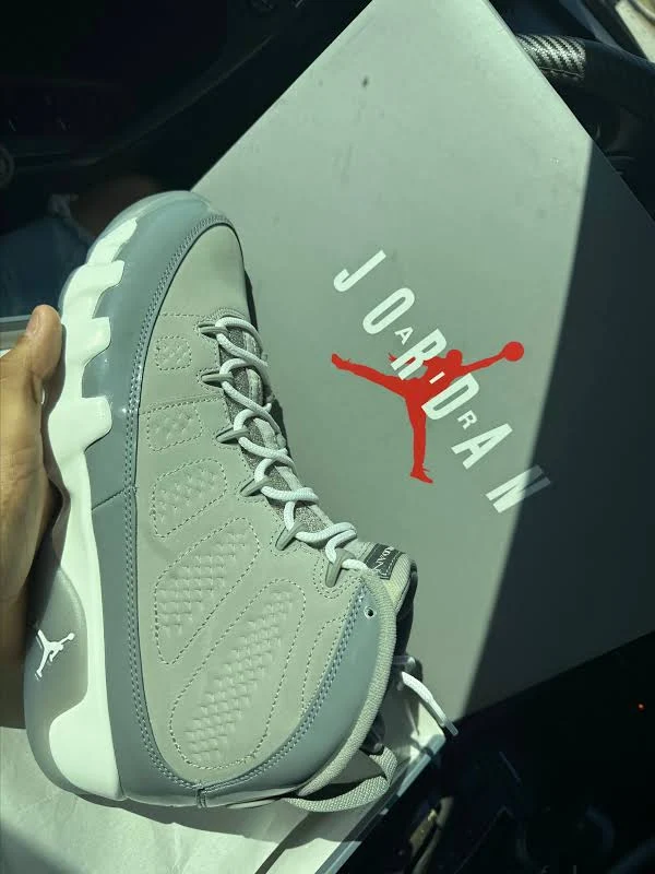 Jordan cool grey 9's1