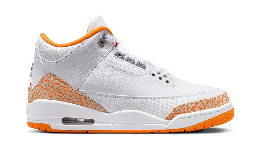 Arts-Rec | (WMNS) NIKE AIR JORDAN 3 Retro: "Orange Citrus" (4/30) W 7 : M 5.5
