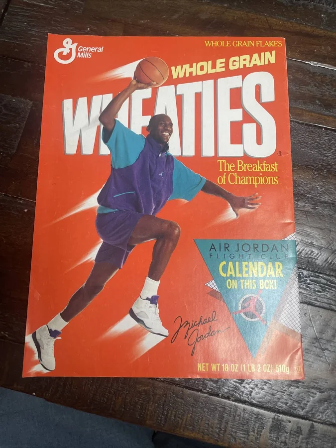 1991 Wheaties Air Jordan Flight Club Calendar