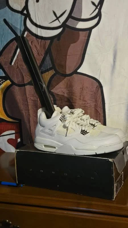 #A119 - 10.5m Jordan 4 pure money DS OG ALL SLIGHT YELLOWING ON NETTING, ONLY ONE ON THE MARKET FOR $1,500