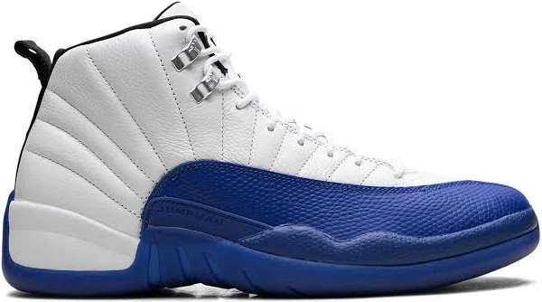 Jordan - Air Jordan 12 sneakers - men - Rubber/Fabric/Calf Leather - 9.5 - White