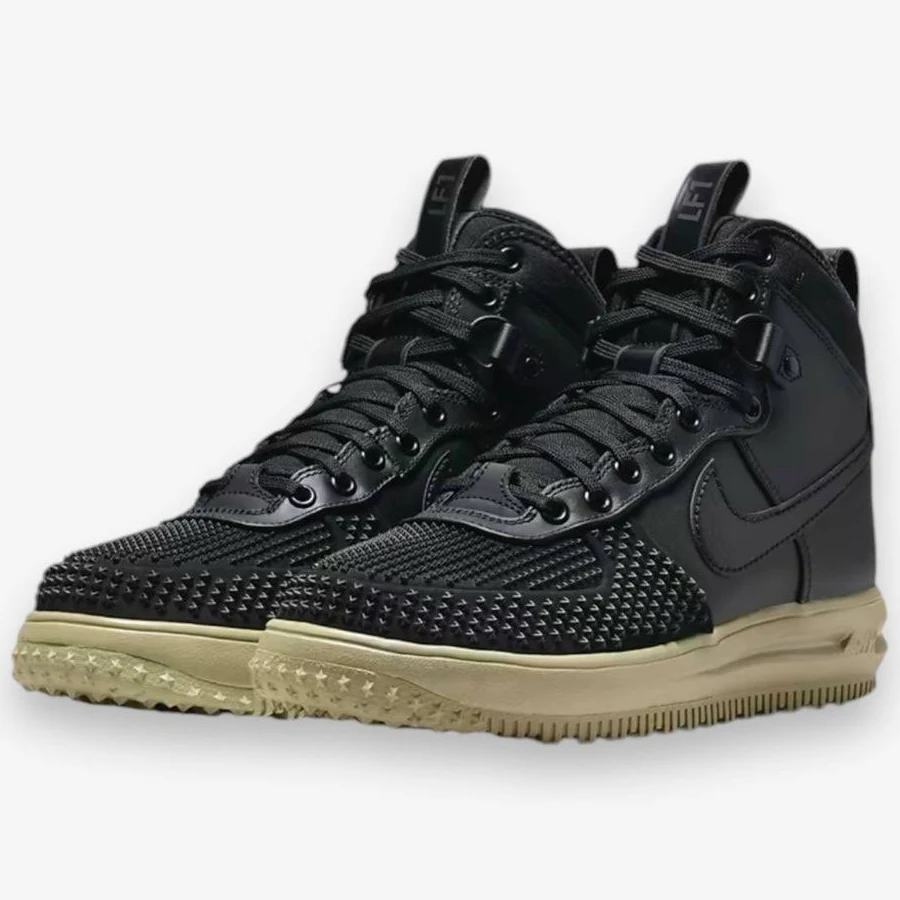 Nike Lunar Force 1 Duckboot Black Neutral Olive DZ5320-001