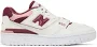 Size 10 - New Balance 550 Washed Burgundy W