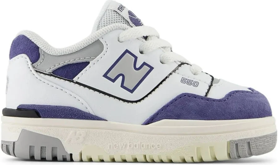 Elasticated Lace Sneakers 550 | Navy blue