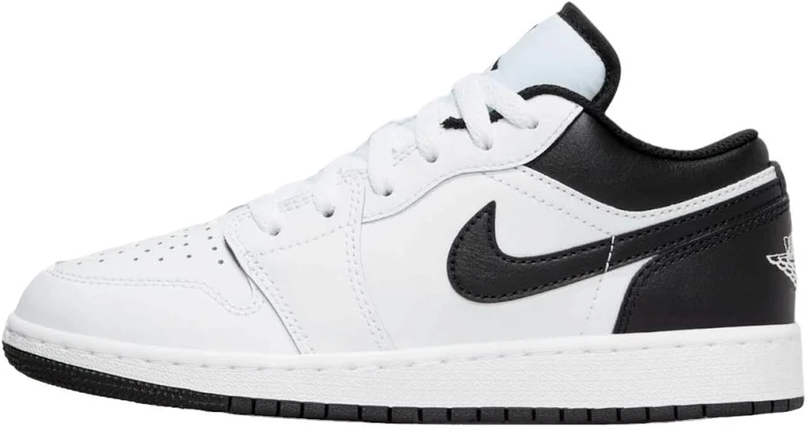 Jordan 1 Low Men Sneakers - White/white/black