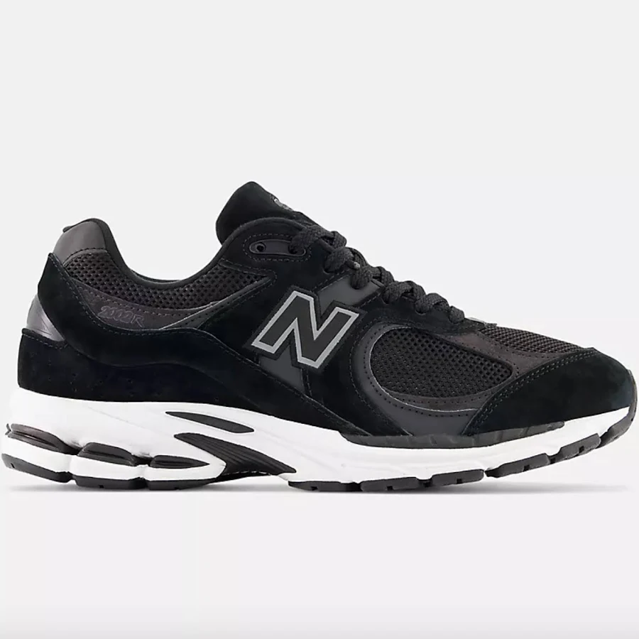 New Balance- 2002r Black with phantom and gunmetal M2002RBK / 8.5