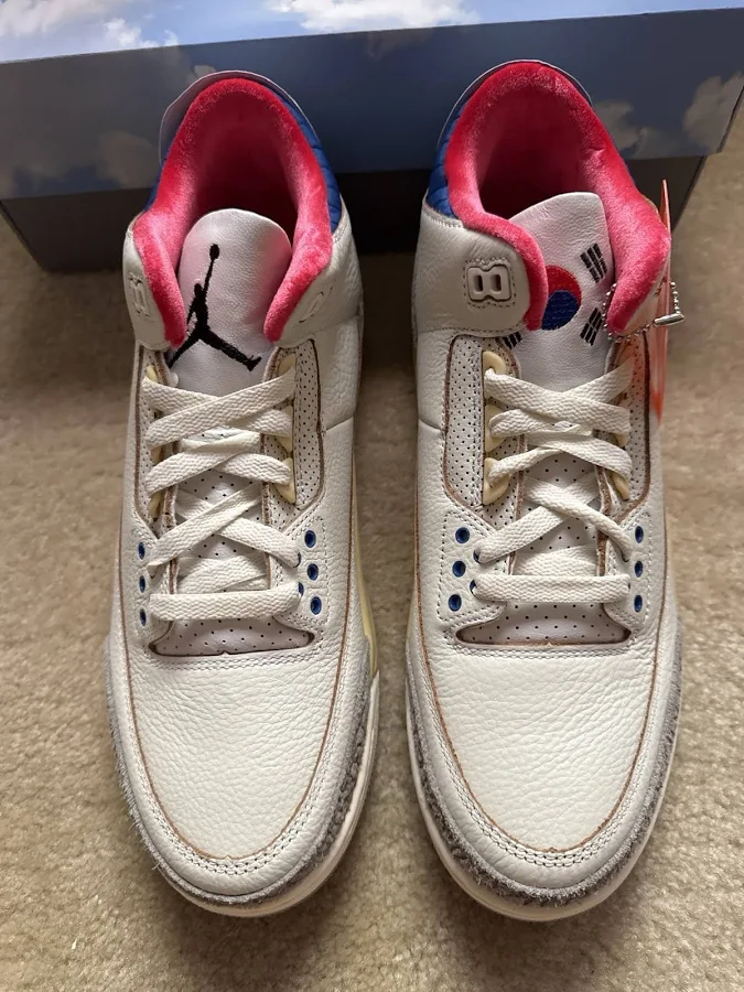 NEW Nike Air Jordan 3 Retro Seoul 2.0 IB1482-100 Men's Size 7.5 M