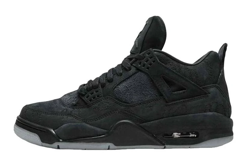 Jordan Air 4 Retro X Kaws - Black/black