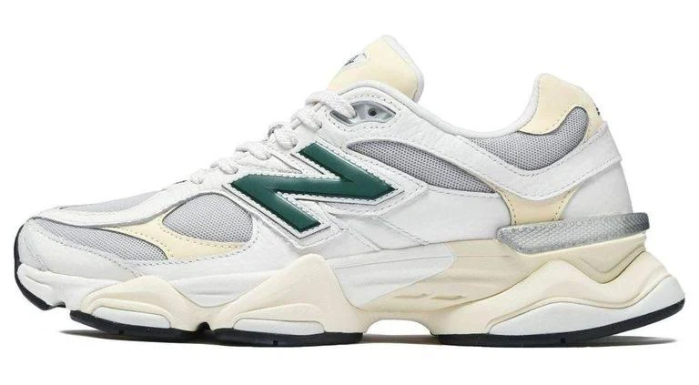 New Balance Men's 9060 'Sea Salt' - White - Low-top sneakers - 9