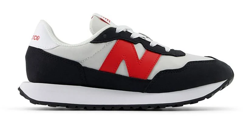 New Balance Kids' Grade School 237 Shoes Grey/Red - Youth Casual at Academy Sports
