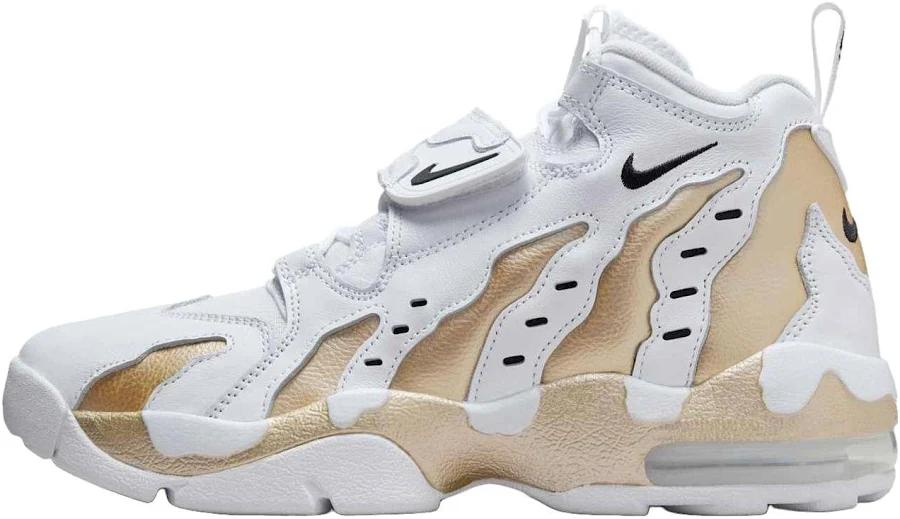 Nike Diamond Turf Max '96 Men Sneakers - White/vegas Gold/black