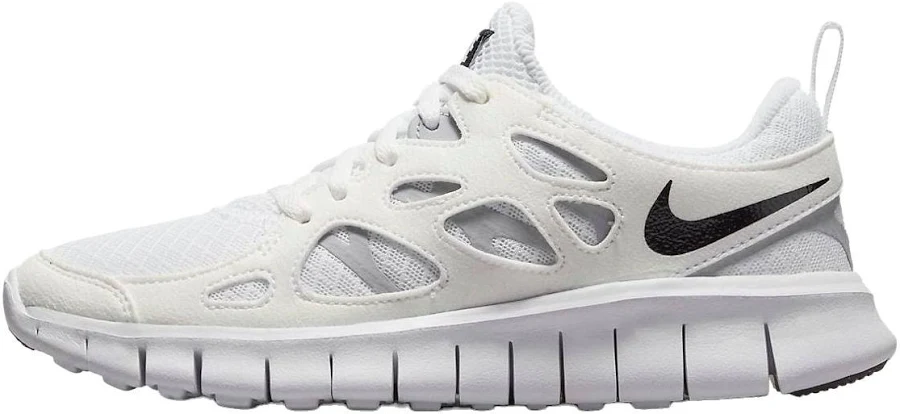 Nike Free Run 2 Athletic Women Sneakers - White/black
