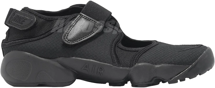 Nike Wmns Air Rift Br Triple Black Women Casual Lifestyle Shoes