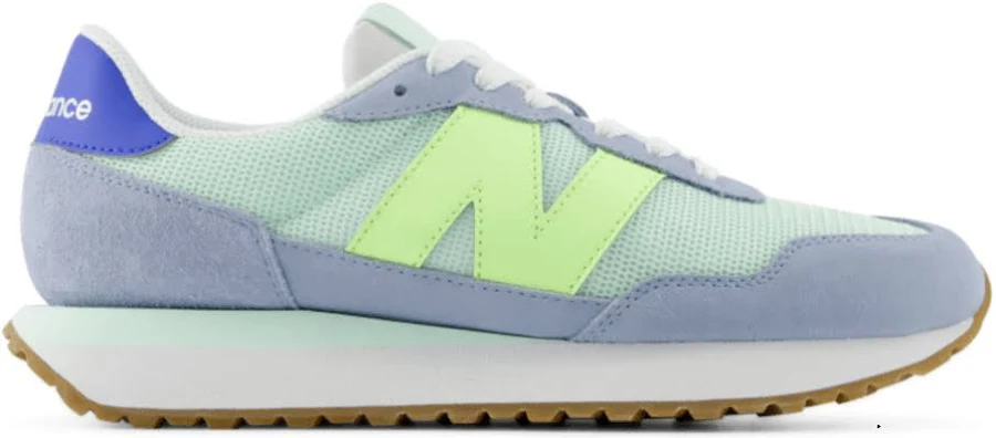Women's New Balance 237 Light Arctic Grey with Cosmic Jade