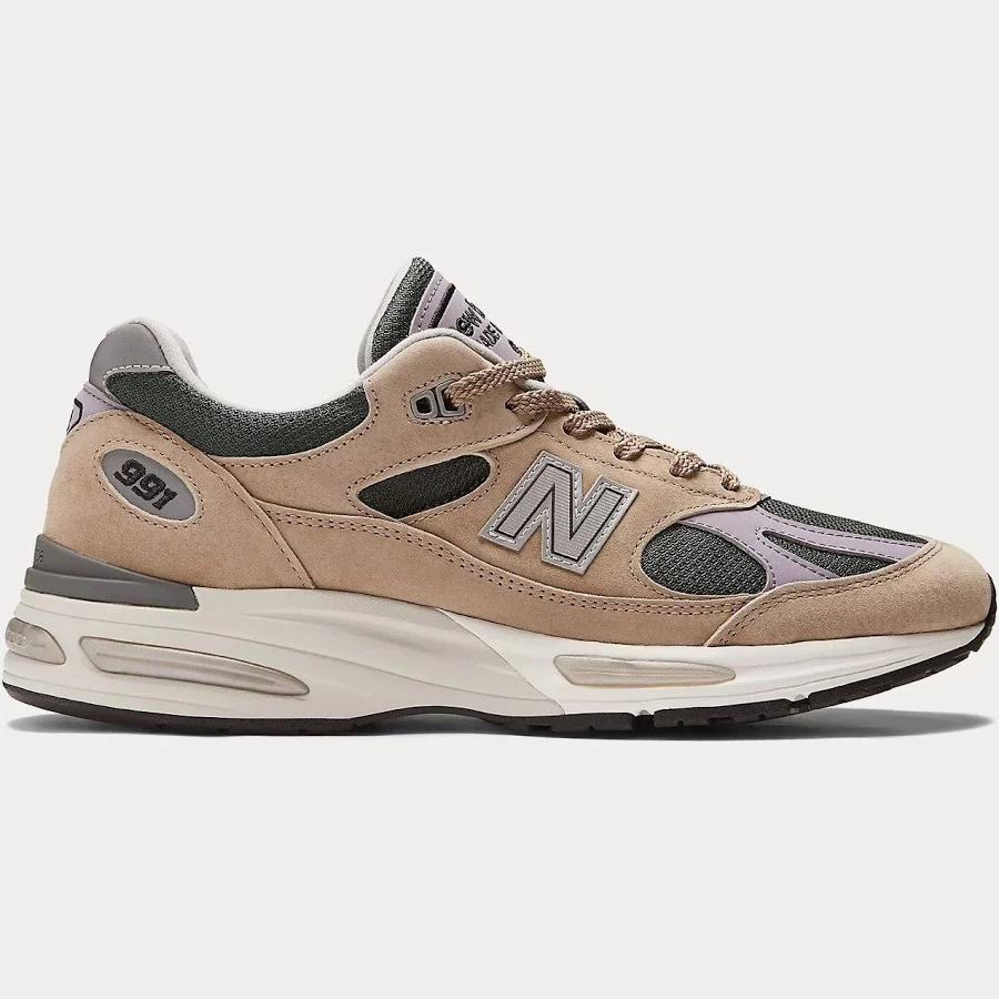 New Balance MADE in UK 991v2 Cement / Douglas Fir / Lavender Gray Sneakers Beige / New Balance - US / US