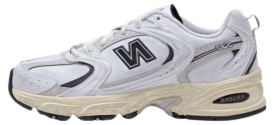 New Balance 530 Athletic Men Sneakers - White/black