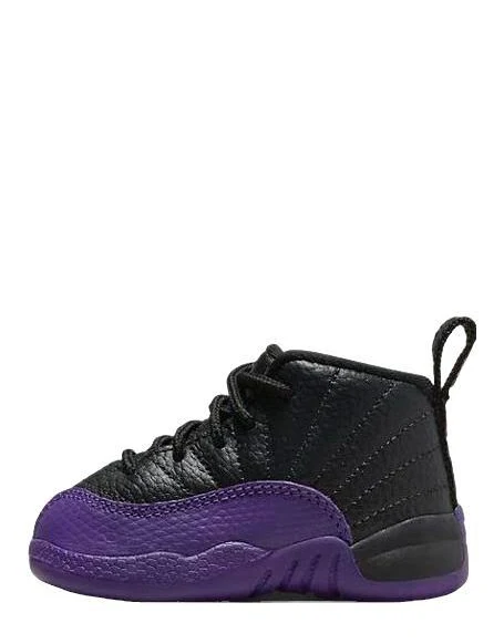 Jordan 12 Retro - Black/field Purple/taxi