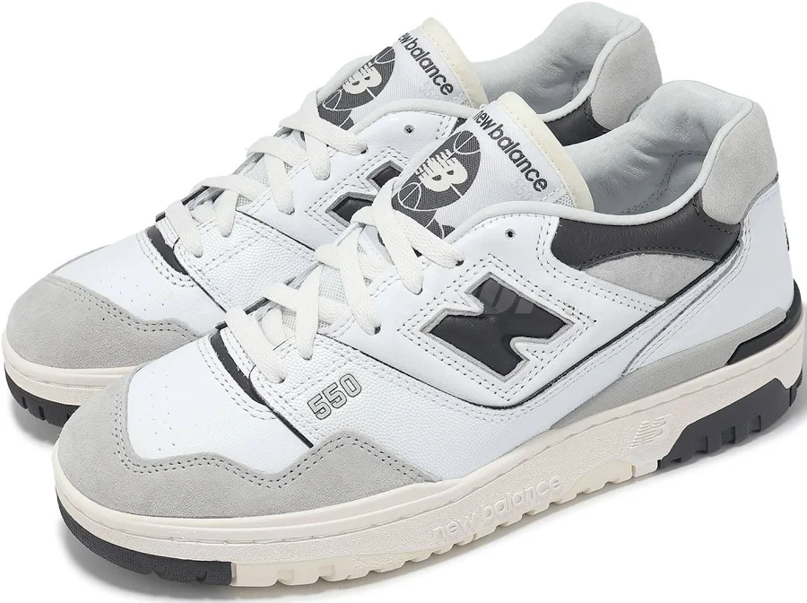 Balance 550 Nb White Grey Men Unisex Casual Shoes Sneakers Bb550gwb-d