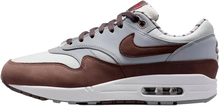 Nike Air Max 1 Premium Summit White/Plum Eclipse FB8916-100 Men's