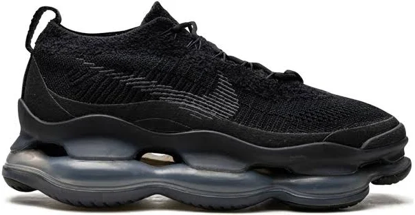 Nike - Air Max Scorpion Flyknit "Triple Black" sneakers - unisex - Rubber/Polyester/Polyester - 8