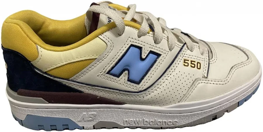 New Balance 550 Beige Leather Trainers Size 39.5 EU