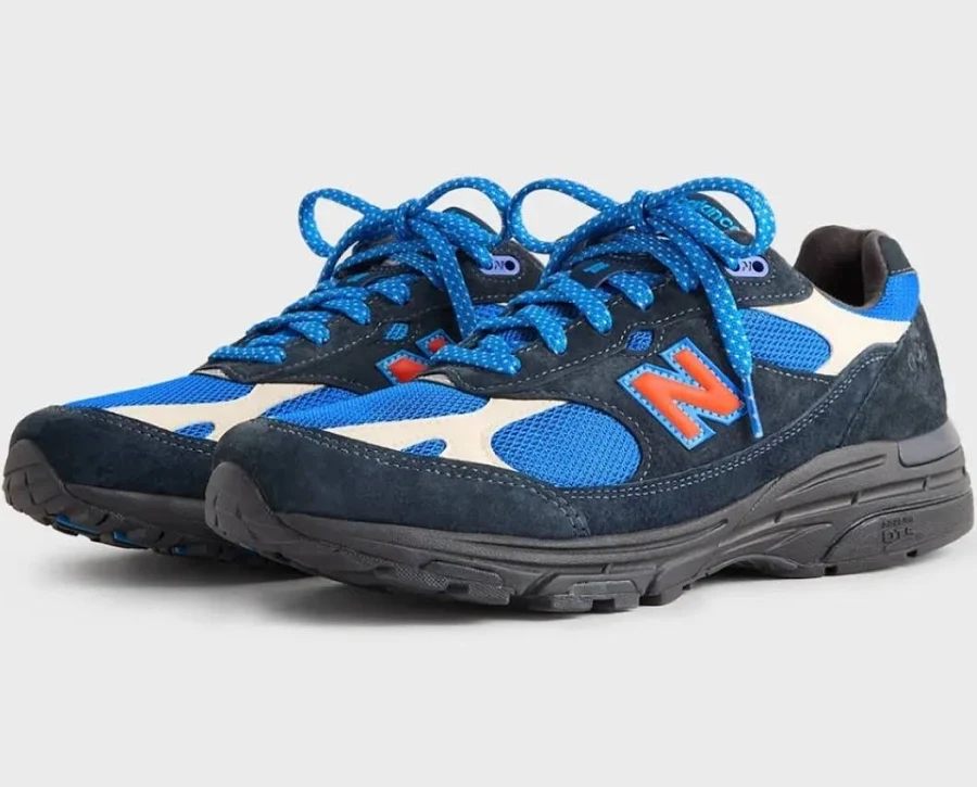 U993mg Kith × Balance 993 Madison Square Garden Navy Princess Blue