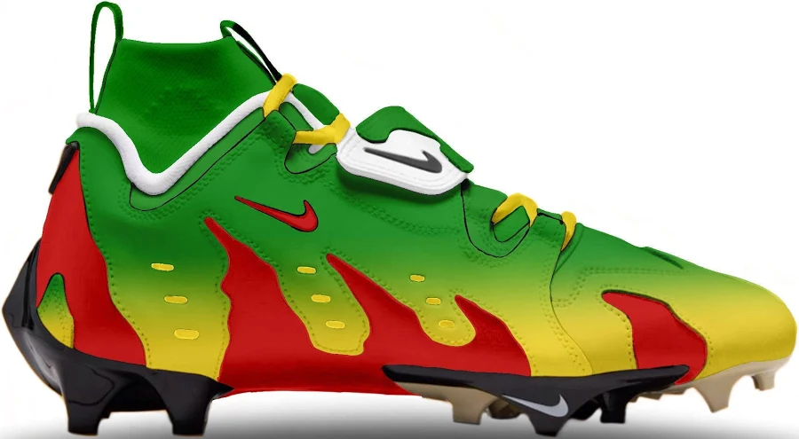 Dinosaurs Nike Vapor Edge 360 DT 96 'Diamond Turf' | Stadium Custom Kicks 8.5