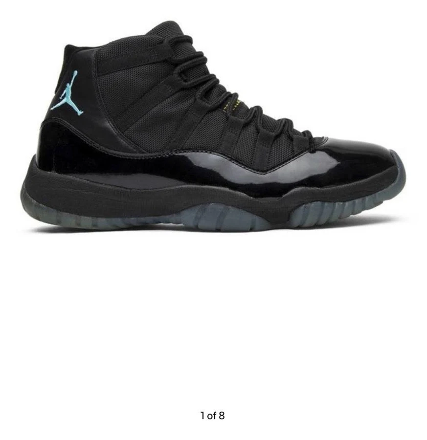 Jordan Shoes | Jordan Gamma Blue 11 | Color: Black/Blue | Size: 5.5 | Youlinelima's Closet