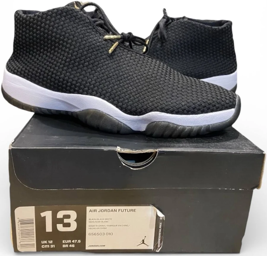 Air Jordan Future (2014) Black/white Mens Basketball Shoes Size 13