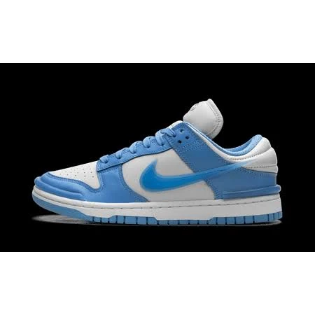 Nike Womens Dunk LO Tist Womens University Blue Dz2794 002 Dz2794 002 from Stadium Goods, Women's, White